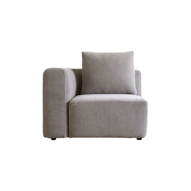 SUMOWA SOFA スモワ コーナーソファ（左）ライトグレー