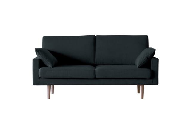 LEO SOFA レオ 3人掛け ダークグレー オーク脚/ウォルナット脚