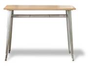 【送料無料】インダストリアルデザイン ハイテーブルGR クローム