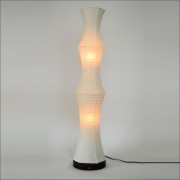 【送料無料】 和風デザイン フロアライト 角のないやわらかな雰囲気の間接照明