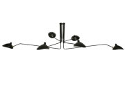＜セルジュ・ムーユ＞ SUSPENSION 6 BRAS PIVOTANTS ペンダントライト (6灯タイプ)