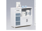 (送料無料)　お部屋が広く見えるWH家具シリーズ 組立家具/キッチンカウンター　ユリアンII