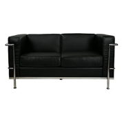 コルビジェ ソファ LC2【PVC】応接に最適なデザインの2人掛け