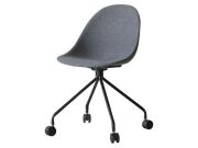 エッグ デスクチェア 肘無(本体ファブリック)