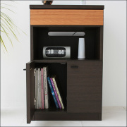 【送料無料】日本製 オシャレなデザインのFAX台