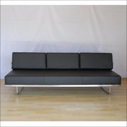 コルビジェソファ（LeCorbusier）LC2リプロダクトデザイン家具3人掛け(dsf)