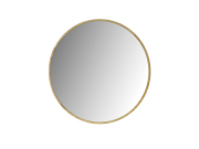 (送料無料)プレーンラウンドミラー WHITEOAK