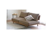 MOLEN SOFA モーレン 3人掛け オーク 生地/CHART6:ベージュ【受注生産】