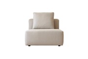 SUMOWA SOFA スモワ 1人掛け（肘なし）ベージュ