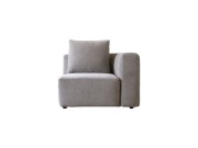 SUMOWA SOFA スモワ コーナーソファ（右）ライトグレー