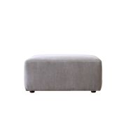 SUMOWA SOFA スモワ オットマン W80×D60 ライトグレー