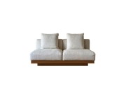 LANA SOFA ラナ 2.5人掛け アイボリー オーク/ウォルナット