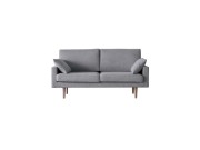 LEO SOFA レオ 2.5人掛け グレー オーク脚/ウォルナット脚
