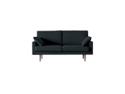 LEO SOFA レオ 2.5人掛け ダークグレー オーク脚/ウォルナット脚