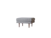 LEO SOFA レオ オットマン グレー オーク脚/ウォルナット脚
