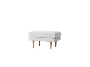 LEO SOFA レオ オットマン アイボリー オーク脚/ウォルナット脚