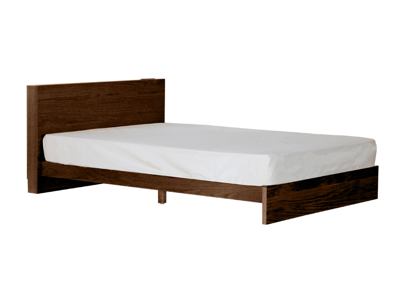 (送料無料)ミュール ベッド WALNUT