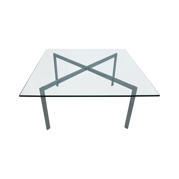 【受注生産】ミース・ファン・デル・ローエ バルセロナカフェテーブル(デザイナーズ家具)