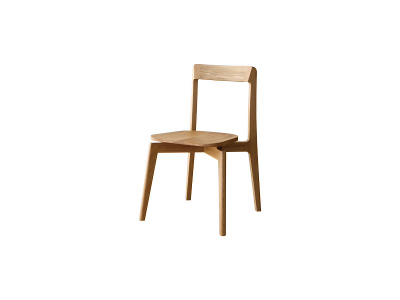 (送料無料)リアルトチェア WHITEOAK 木座タイプ