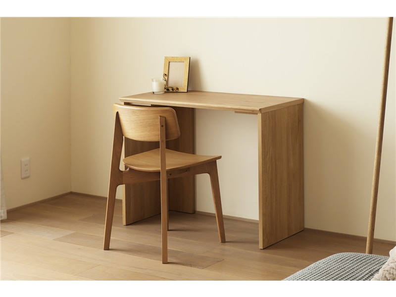 ASTER アスター DESK SET1 オーク (90天板 + サイドパネル（左・右） ) ※チェア別売