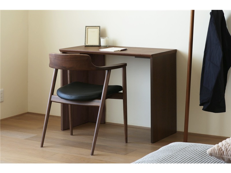 ASTER アスター DESK SET1 ウォルナット (90天板 + サイドパネル（左・右)) ※チェア別売