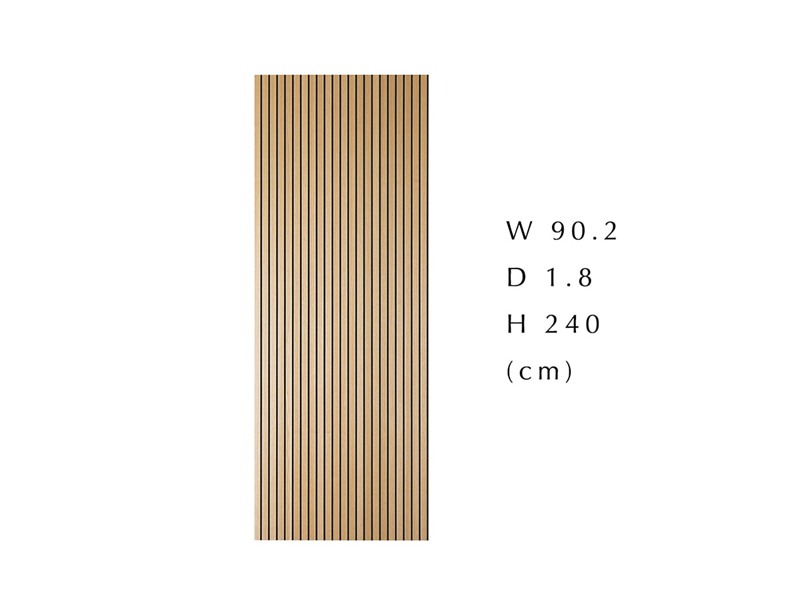 WOOD RIB PANEL ウッドリブパネル シンプルタイプ パネル W90×H240 オーク
