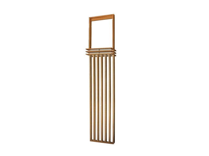 WOOD PARTITION ウッドパーテーション ラック付きタイプ W60×H220～300cm オーク