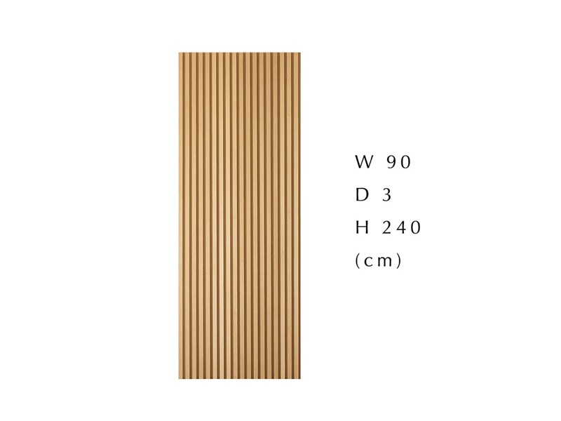WOOD RIB PANEL ウッドリブパネル デラックスタイプ パネル W90×H240 オーク