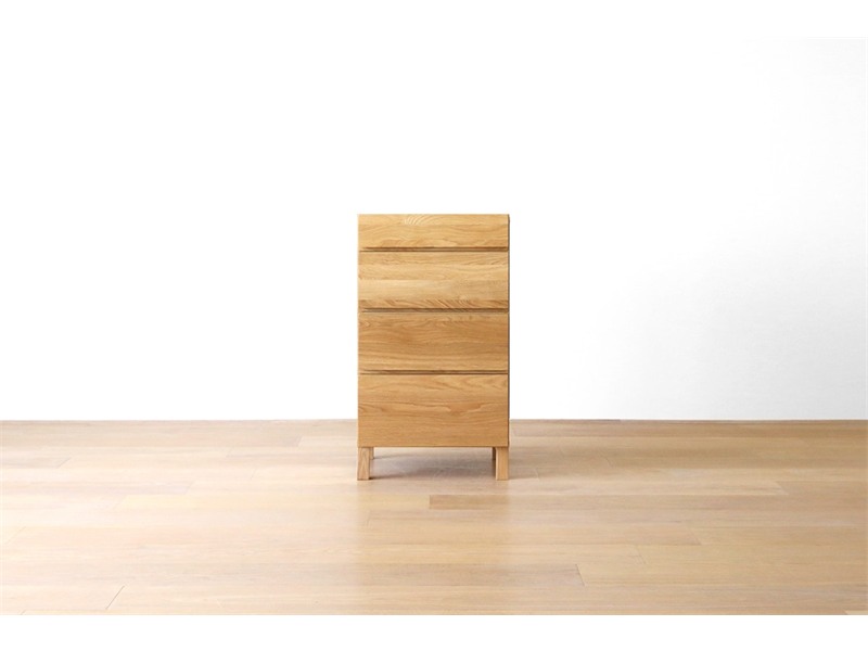 LECCE レッチェ 50リビングチェスト(D39.5cm) オーク