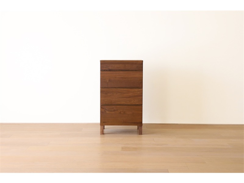 LECCE レッチェ 50リビングチェスト(D39.5cm) ウォルナット【欠品中：9/28入荷予定】