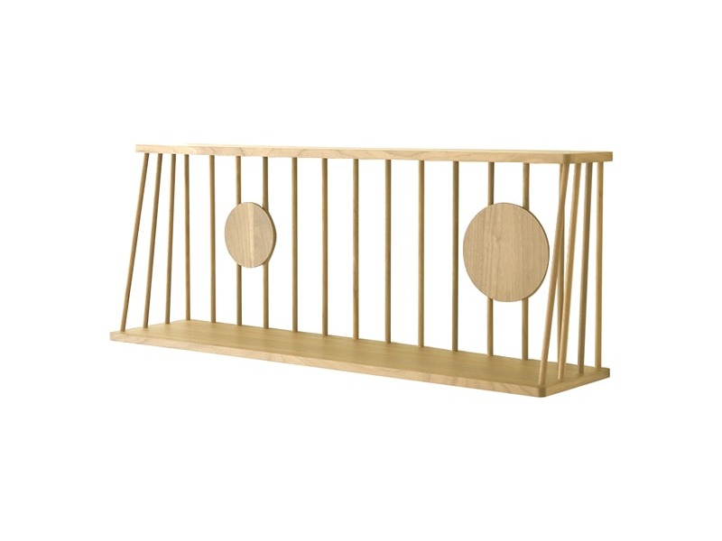 WALL RACK ウォールラック 90cm オーク