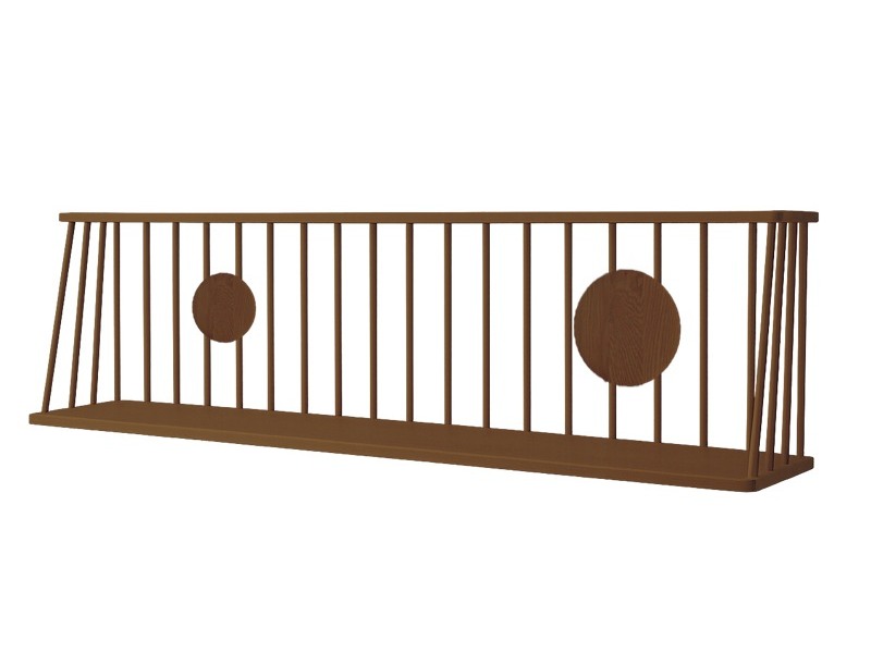 WALL RACK ウォールラック 120cm ウォルナット