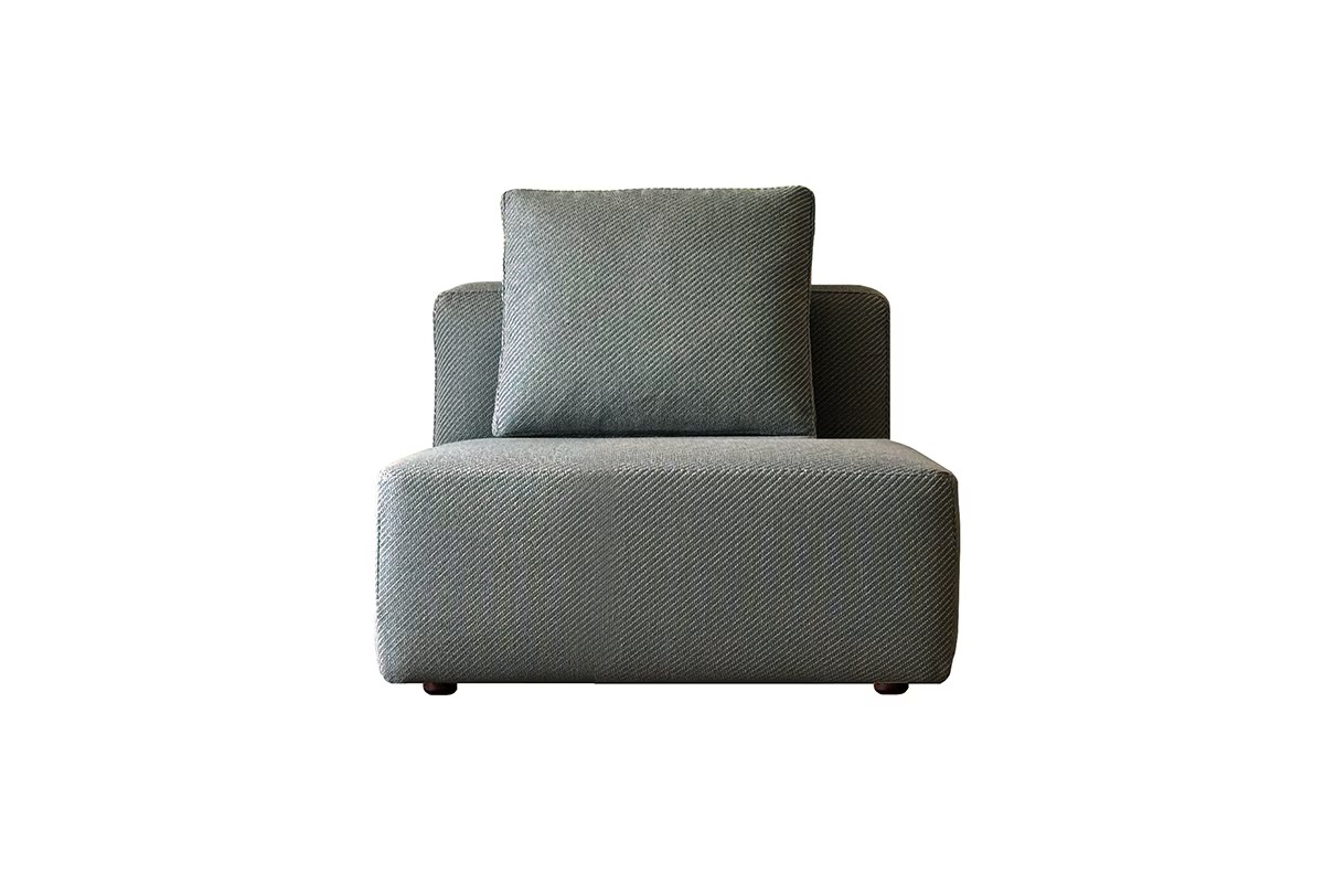 SUMOWA SOFA スモワ 1人掛け（肘なし）グレー