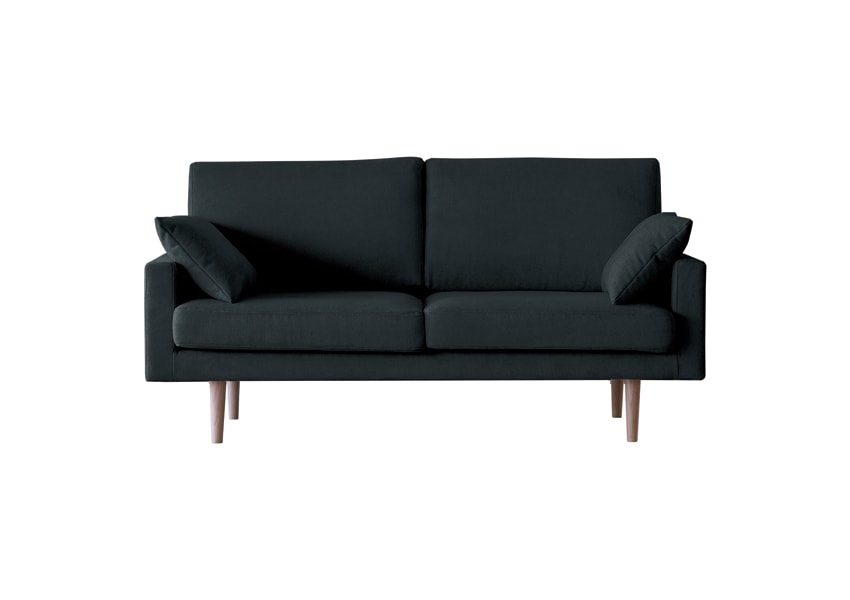 LEO SOFA レオ 3人掛け ダークグレー オーク脚/ウォルナット脚