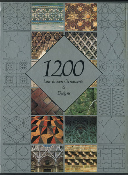 線描オーナメント1200　2冊組