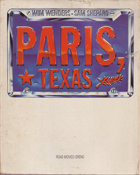 Wim Wenders: PARIS,TEXAS