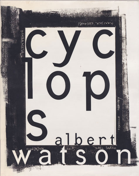 Albert Watson: Cyclops