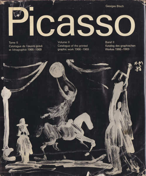 Pablo Picasso: Catalogue de l'oeuvre grave et lithographie 各巻