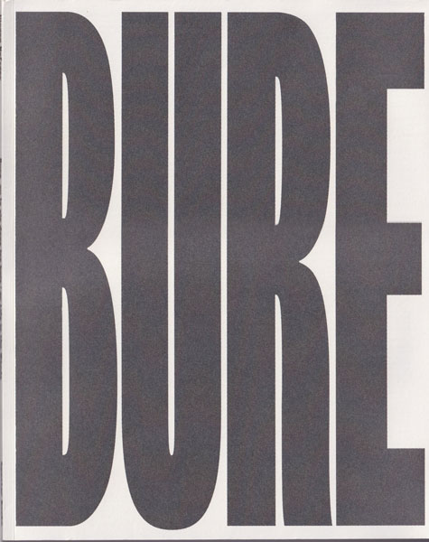 Jurgen Nefzger: Bure - Ou La Via Dans Les Bois / Or Life in the Woods