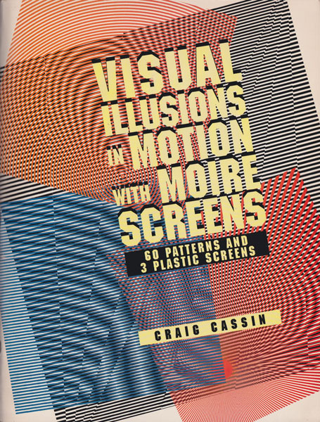 Visual Illusions in Motion with Moire Screens