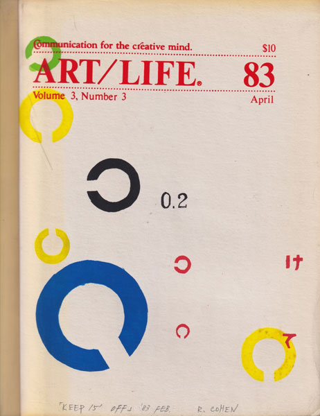 ART/LIFE: Communication for the creative mind Vol.3　各巻
