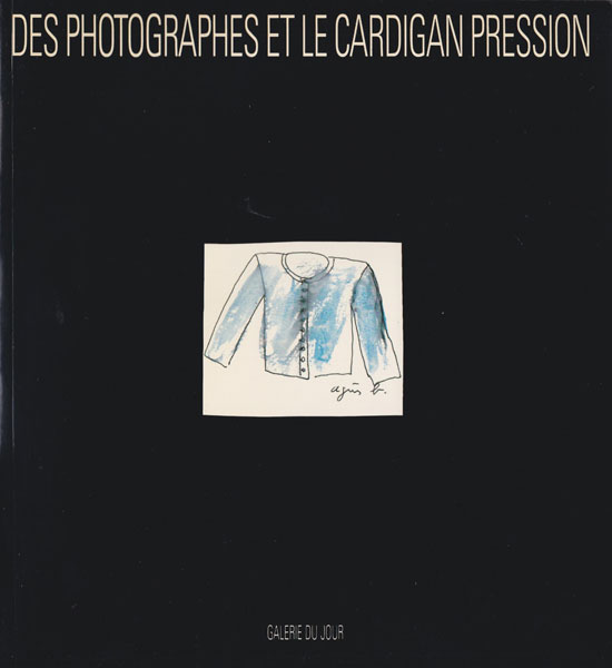 Des Photographes et le Cardigan Pression / 写真家たちとプレッション・ボタン・カーディガン