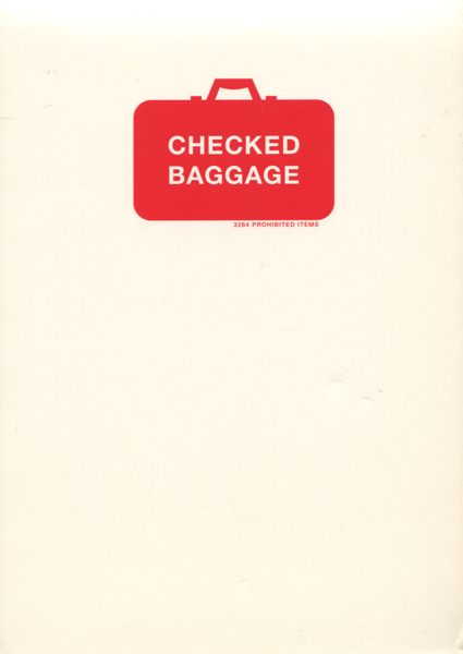 CHECKED BAGGAGE