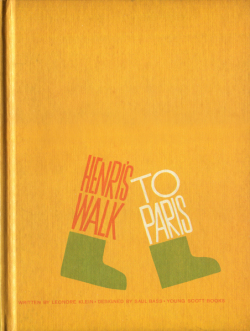 Saul Bass: HENRI'S WALK TO PARIS [First Edition]