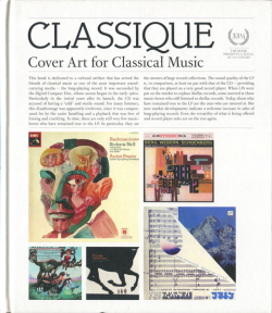 CLASSIQUE Cover Art for Classical Music
