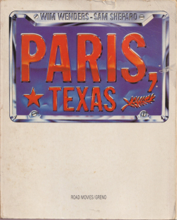Wim Wenders: PARIS,TEXAS