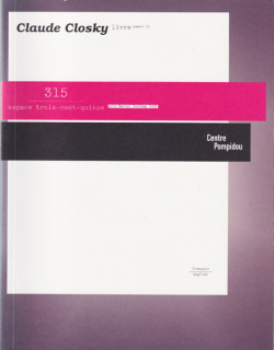 Claude Closky - livre numero 11