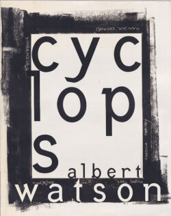 Albert Watson: Cyclops