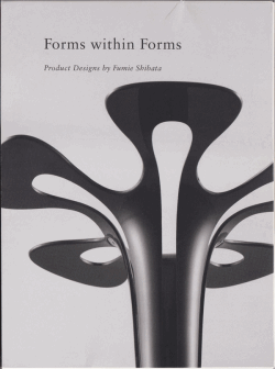 柴田文江　あるカタチの内側にある、もうひとつのカタチ【Signed】