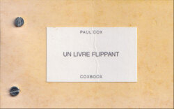 Paul Cox: Un livre flippant